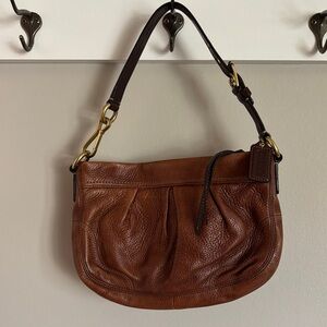Brown Leather coach Shoulder Bag 2003/2004